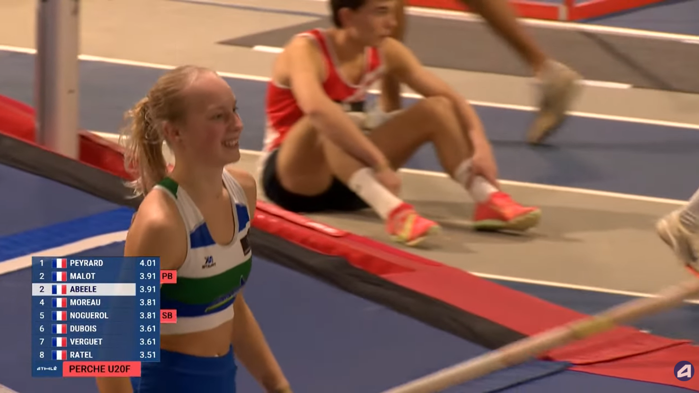 Astrid Vice-Championne de France, le relais filles en Finale, Luna en demi