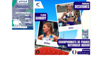 Championnats de France Nationaux : Flavie en quête d'un premier titre indoor, Margaux pour une finale