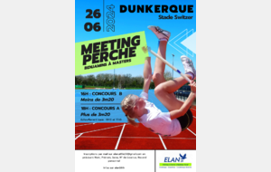 1er Meeting Saut à la Perche à Dunkerque