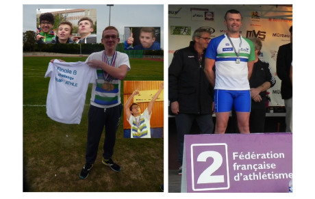 Les Minimes champions interrégionaux, Cyrille Nicolet vice-champion de France Marche Nordique