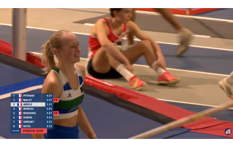 Astrid Vice-Championne de France, le relais filles en Finale, Luna en demi